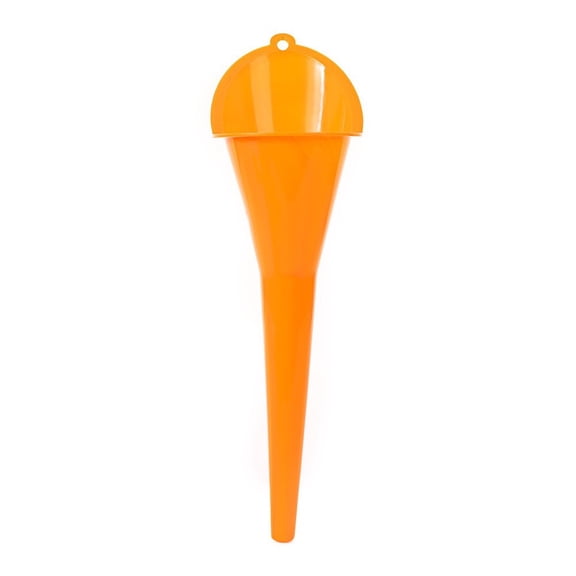 Orangide Motor Oil Funnel Hands Free Extended Neck Leak Proof Lid for Car Motorcycle Additive Coolant Gas Liquid Vehicle Maintenance Tool
