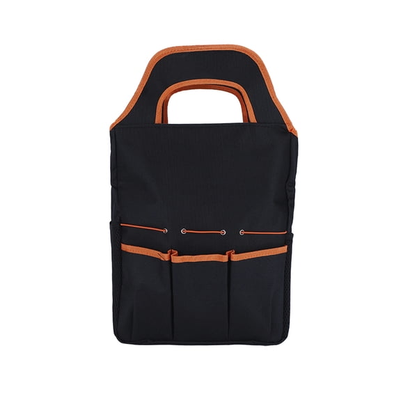 Orangide Multi-Pocket Garden Tool Storage Bag, Large Capacity Tote with Durable Fabric for Organizing Gardening Supplies, Orange