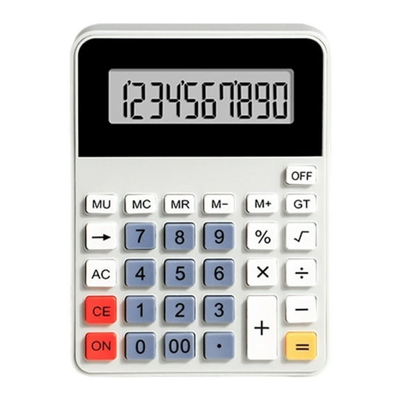 Orangide Portable Basic Calculator With Silent Keyboard Digit Display For Office Sch/ool Home Business Math Operations