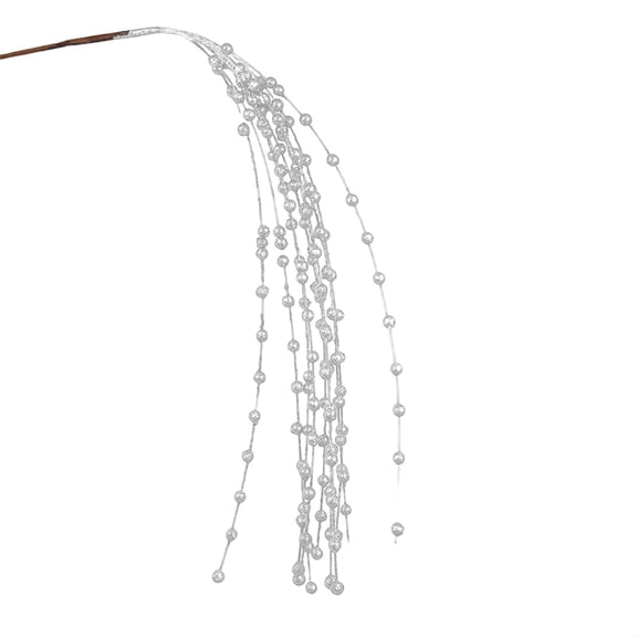 Orangide Powdered Fruit Decor Artificial Berry Branches with 14 Balls 10 Forks for Home Living Room Wedding Party Table Display