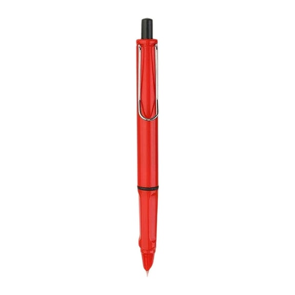 Orangide Press Pen Dark Tip 0.38 Extra Fine Nib, Retractable Fountain Pen for Daily Writing, Practice and Note Taking, Refillable Ink, Smooth Writing Experience