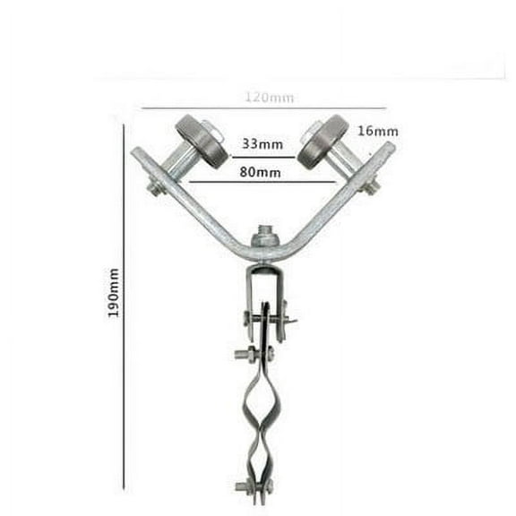 Orangide Pulley Hoist for Steel Rope and Flat Cable, Suspension Pulley Assembly for Lifting and Rigging, Heavy Duty Hoist for Workshop and Construction