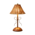 thumbnail image 1 of Orangide Rattan LED Table Lamp Rechargeable Touch Dimmable Bedside Light with Woven Shade for Living Room Bedroom Patio, 1 of 7