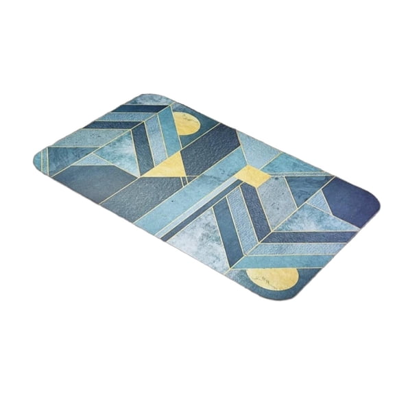 Orangide Russian Style Diatom Mud Bath Mat, Super Absorbent Drying Floor Rug 16x24 Inch for Bathroom, Non-Slip Quick Dry Stone Mat