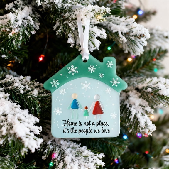 Orangide Sea Turtle Acrylic Ornament Beach-Themed Hanging Decoration with Ribbon for Christmas Tree or Home Decor