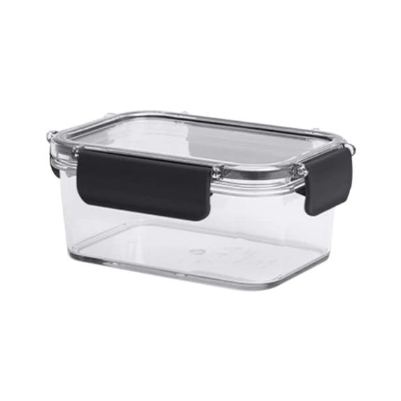 Orangide Small Airtight Storage Container with Flip Lid, Refrigerator Fruit Cheese Keeper, Ginger Garlic Spice Box for Kitchen for Meal Prep