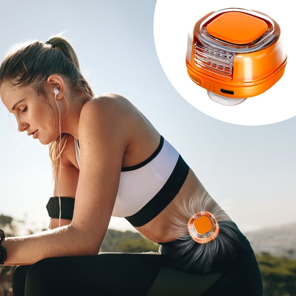 Orangide Small Clip Bag Fan, Portable Hiking Fan with 3 Speeds, High Wind Power, Hanging Fan for Stroller, Tent, Office, Personal Cooling