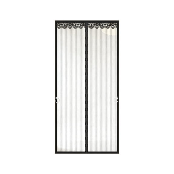 Orangide Spring Summer Magnetic Screen Door - Heavy Duty Sealing Fiberglass Mesh Curtain with Magnets, Hands Free, Pet Friendly for Patio - Easy Install