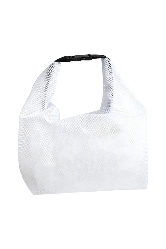 Swim Tote Bag Mesh Waterproof – Large Capacity Beach Pool Bag, Transparent Gear Storage, Quick Dry Durable Tote for Wet and Dry Items