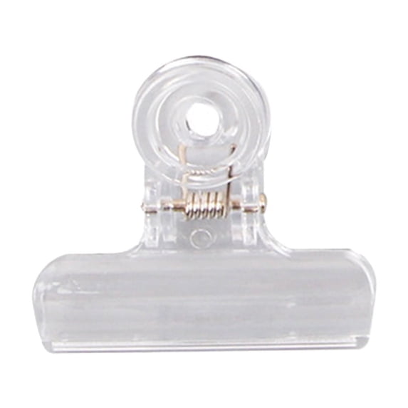 Orangide Transparent Dovetail Paper Clips, Small Long Tail Clips Study Office Supplies Bill Clips for Documents Sch/ool Filing