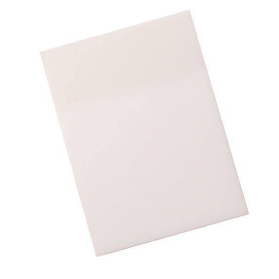 Orangide Transparent Sticky Notes 50 Sheets Clear Tearable Self-Stick Note Pad for Learning Office Sch-ool Supplies Ideal for Study Work Home