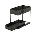 thumbnail image 1 of Orangide Under Sink Organizer Pull Out Storage Rack 2 Tier Adjustable Cabinet Organizer for Bathroom Kitchen Counter Pantry Cleaning Supplies, 1 of 6