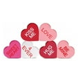 thumbnail image 1 of Orangide Valentine's Day Decorations, 6 PCS Conversation Hearts Wooden Table Decor Signs, Durable Decoration Set, Classic Galentines Day Decorations for the Home Office Mantel Shelf Gift, 1 of 8