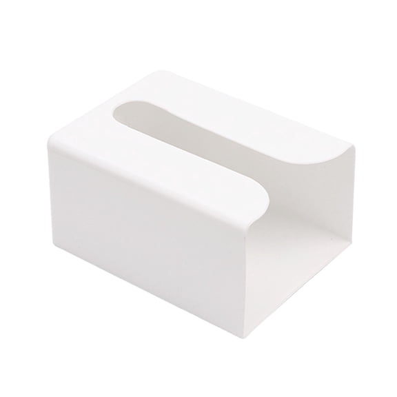 Orangide Wall Mount Tissue Box Holder,Rectangular Self Adhesive Facial Dry Paper Cover Dispenser for Dining Room Bedroom