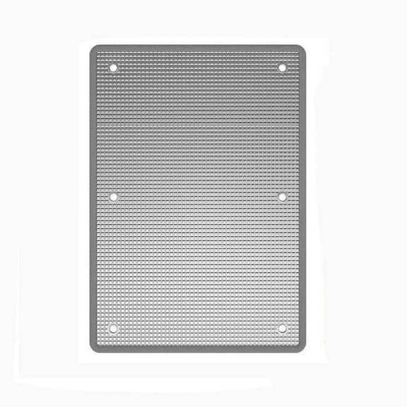 Orangide Window Insulation Film Double Sided Aluminum Foil Removable Sun Block Heat Shield Panel with Suction Cup Holes for Home Glass 12*39 In