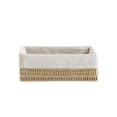 thumbnail image 1 of Orangide Woven Storage Basket Handwoven Rattan Wicker Rectangular Organizer With Wooden Handles For Clothes Toys Cosmetics Desktop Home Organization, 1 of 6