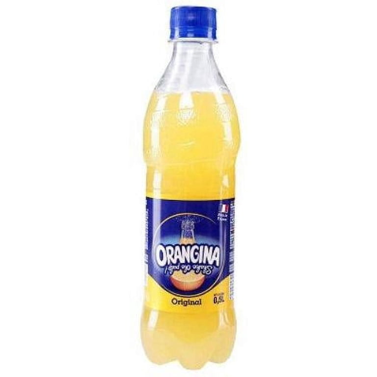 Orangina Sparkling Citrus Non-Alcoholic Beverage, 0.50L Plastic