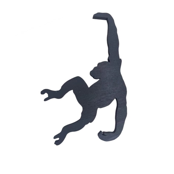 Orangutan Banana Hook,Unique Banana Holder Balance Hook,Wooden Hook Kitchen Bag Key Hook,Magic Hook For Hanging Plants Jackets Keys Or Stylish Purse Hanger.