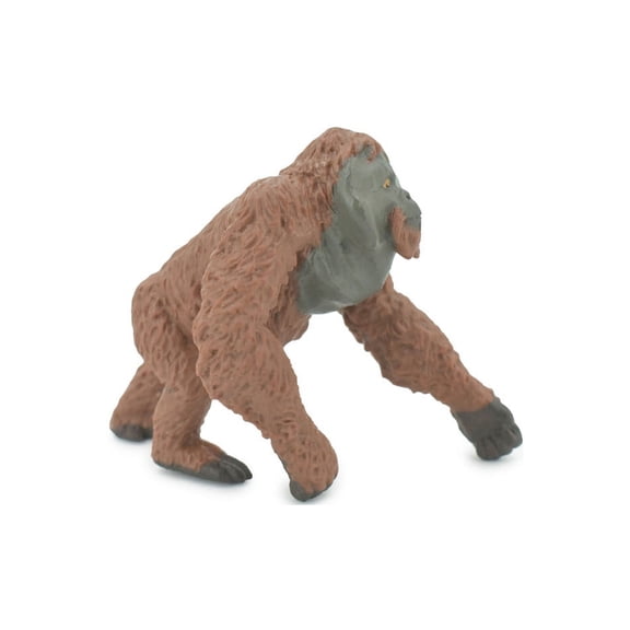 Orangutan, Great Apes, Museum Quality, Hand Painted, Rubber, Asia, Animal, Realistic, Figure, Model, Replica, Toy, Kids, Educational, Gift, 5" CH606 BB166