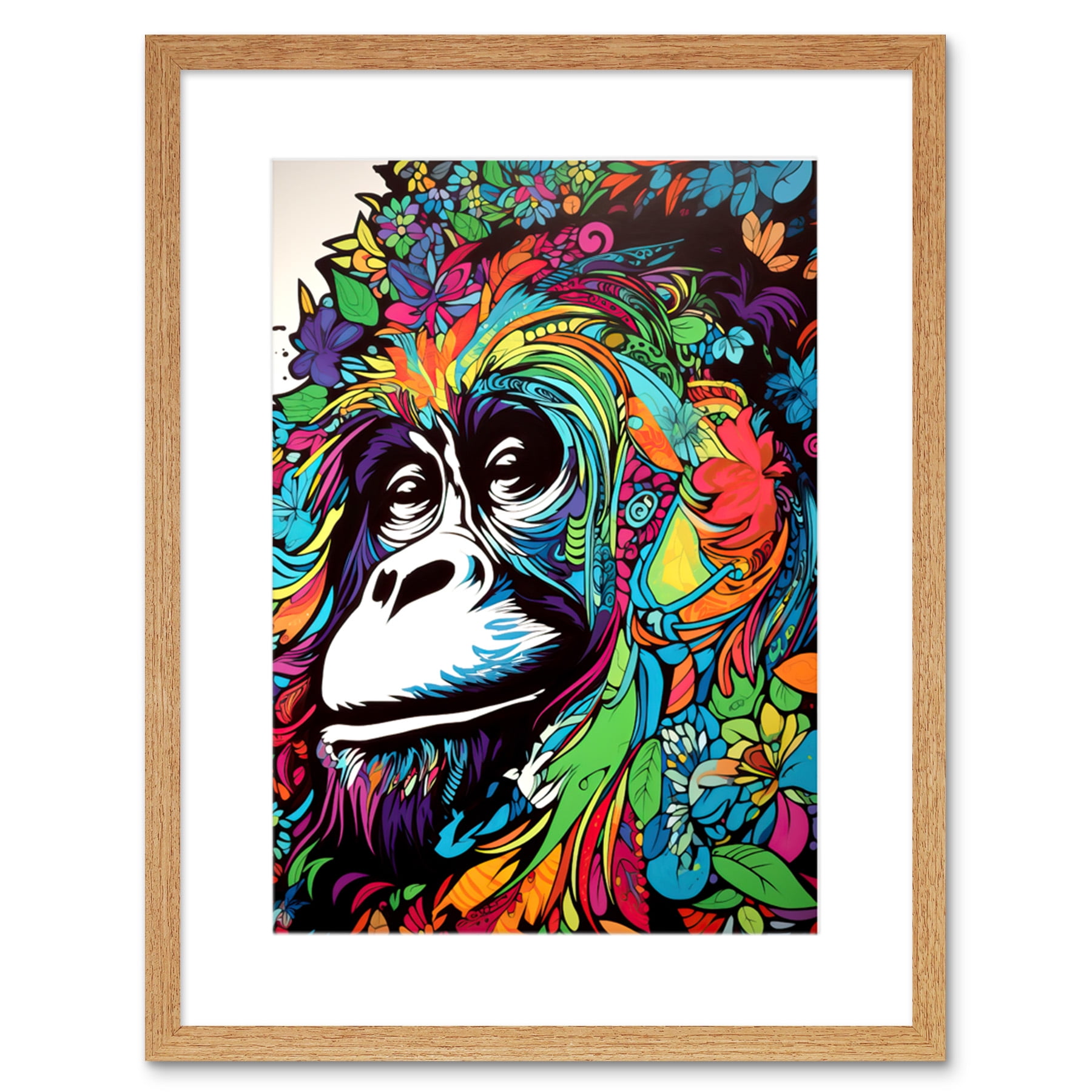 Portachiavi Orangutan In Acciaio Inox - 'Orangutan Are My Spirit Animal' - Gioiello Ipoallergenico Per Amanti Delle Scimmie - 4