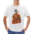 thumbnail image 1 of Oranje Holland Men’s T-Shirt 100% Cotton Casual Short Sleeve Tops Gift Tee White XL, 1 of 5