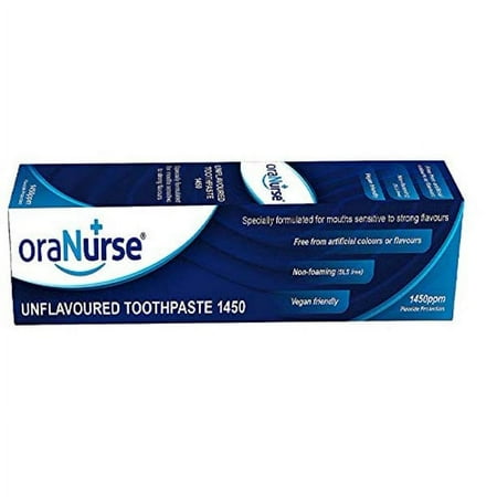 Oranurse 50 ml Unflavoured Toothpaste (Pack of 2)