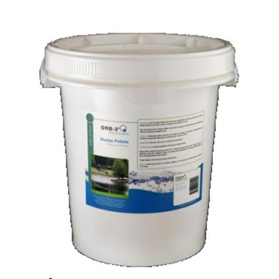 Orb-3 H749-000-10B 10 lbs Sludge Pellets Pail Bulk for Ponds