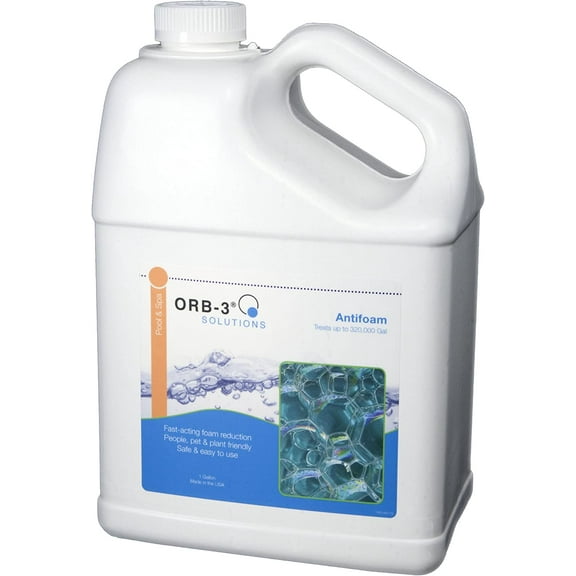Orb-3 T422-000-1G 1 gal Pool & Spa Antifoam Jug