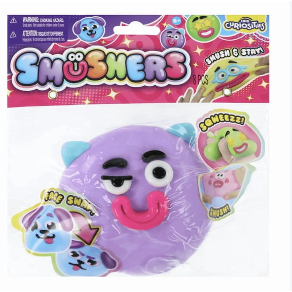 Orb Curiosities Smusher-Sensory, Stress Relieving Ball (One Randomly Chosen)