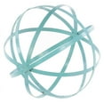 thumbnail image 1 of Urban Trends Collection Urban Trends Cyan Metal Orb, 1 of 2