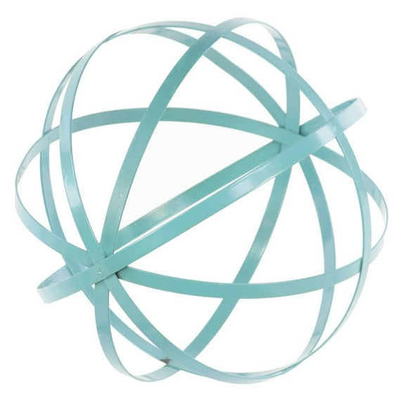 Urban Trends Collection Urban Trends Cyan Metal Orb