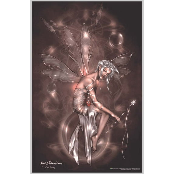 Orb Fairy by Rene Beirtempfel Fantasy Art Print Mini Poster - Laminated 11.5" x 17.5"