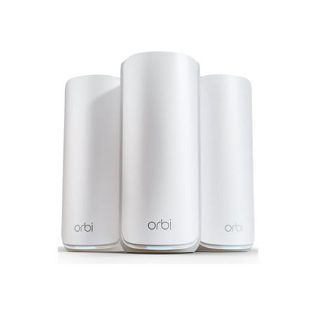 NETGEAR - Orbi 870 Series BE21000 Tri-Band Mesh Wi-Fi 7 System (3-pack) - White