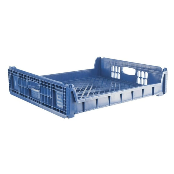 Orbis Beige Plastic Stackable Bread Tray - 26" L x 21" W x 6 9/16" W- 1 Tray NOT All 3 Shown