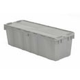 thumbnail image 1 of Orbis LEWIS Solid Print Polyolefin Plastic Rectangular Stackable Storage Trunk, Gray, 1 of 4