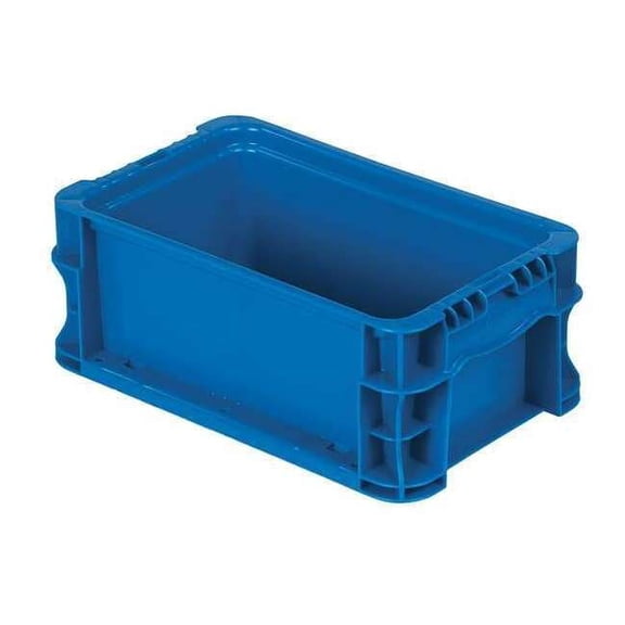 Orbis Straight Wall Container,Blue,Solid,HDPE NSO1207-5 ROYAL BLUE