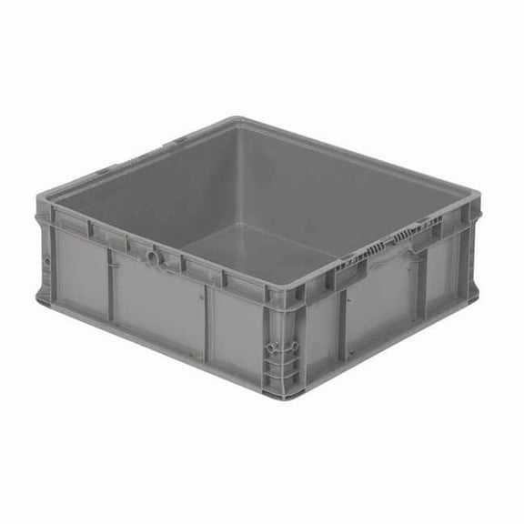 Orbis Straight Wall Ctr,Gray,Solid,PP NSO2422-9 GREY