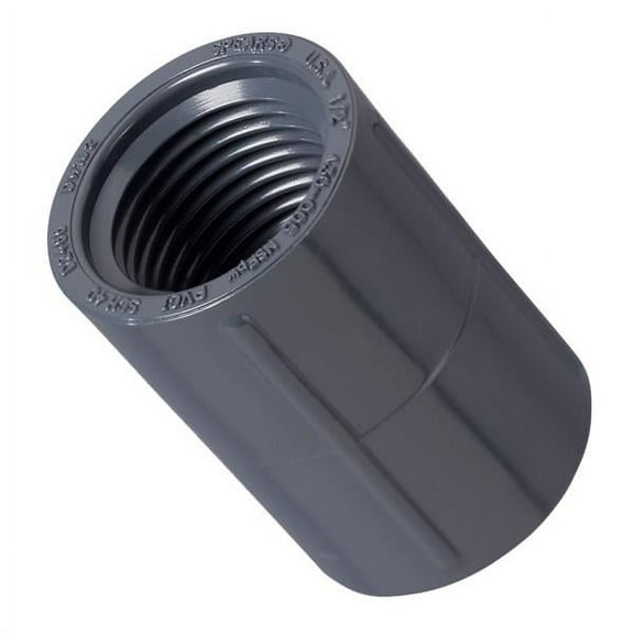 Orbit 1/2" Female Thread PVC Coupling Sprinkler Pipe Irrigation Fitting Coupler