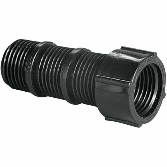 Orbit 1-2 In. x 2-1-2 In. MNPT Poly Cut-Off Riser 37017 37017 726580