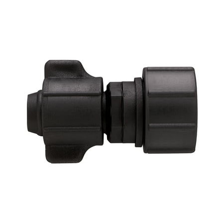 Orbit 1/2" Universal Tube Hose Faucet Adapter, Drip Irrigation Line (.620-.710)