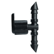 Orbit 1/4" Barb Drip Irrigation Manual Shut-off Valve Coupling; Model 67404, 5 Pack, 6.5" x 3.5" x 0.4"