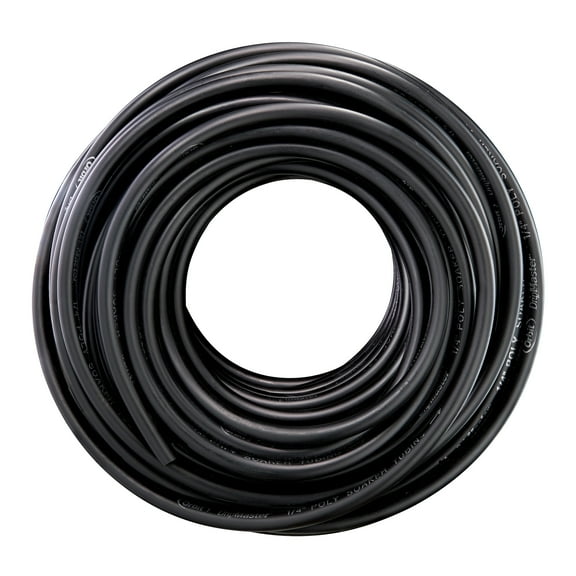 Orbit 1/4 in. Universal Soaker Tubing, Black