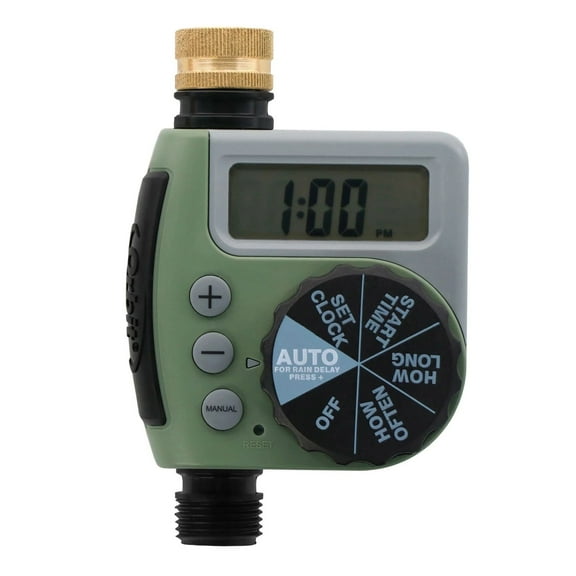 Orbit 1-Outlet Programmable Hose Faucet Brass Swivel Timer (HT8)