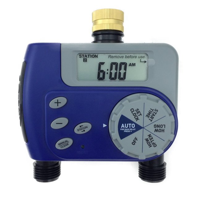 Orbit 27133 Programmable Garden Spigot Irrigation Sprinkler System with