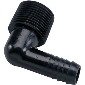 Orbit Elbow Cut-Off Riser-Flex Fitting 3/4 In. MPT x 1/2 In. Barb - Durable - 1 Piece