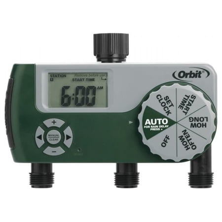 Orbit 3 Outlet Digital Timer