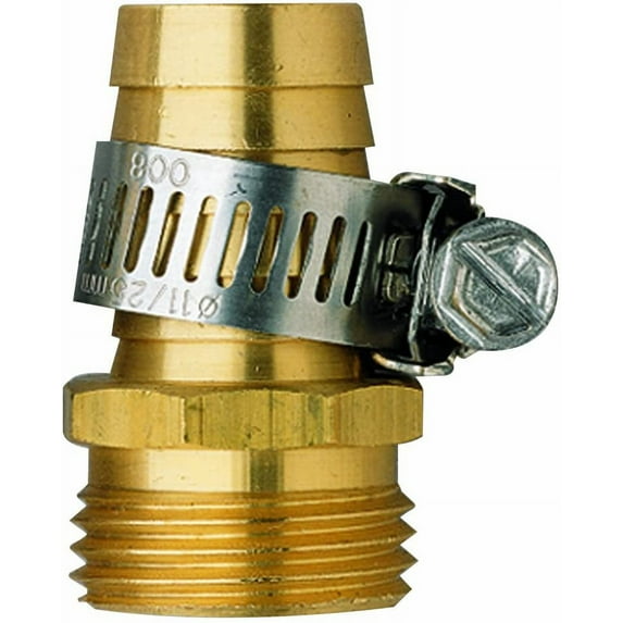 Orbit 3 Pack 1/2 Inch Aluminum Male Hose Mender with Clamp