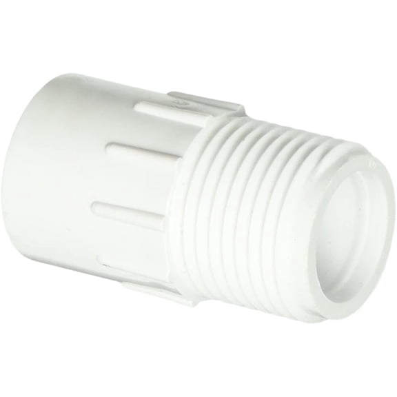 Orbit 3 Pack 1/2 Inch Slip x 3/4 Inch MHT PVC Hose-to-Pipe Adapter