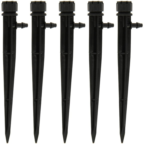 Orbit 3 Pack (15 Total Emitters) Drip Irrigation Multi-Stream Emitters on Stake - 5 Pack