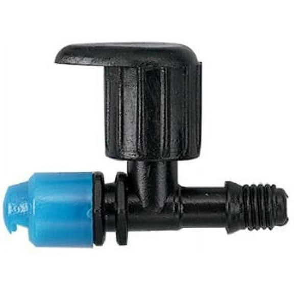 Orbit 3 Pack (6 Total Sprinklers) Drip System Half Pattern Micro-Sprinkler with Flow Control - 2 Pack